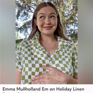 Emma Mullholland Em on Holiday Linen Resort Set | M/L